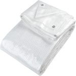 170gsmWaterproofClearMonoCoverTarpaulinUVProtectedReinforcedTarpauliforHeavyDutyUse