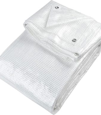 170gsmWaterproofClearMonoCoverTarpaulinUVProtectedReinforcedTarpauliforHeavyDutyUse