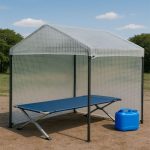 170gsmWaterproofClearMonoCoverTarpaulinUVProtectedReinforcedTarpauliforHeavyDuty