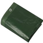 GreenWaterproofTarpSheetCover 200gsmHeavyDutyReinforcedTarpaulin
