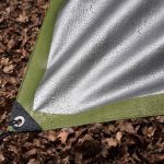 HeavyDutyGreenAndSilverTarpaulin DurableWaterproofTarpaulin forIndustrialAndOutdoorUses