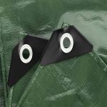 HeavyDutyGreenAndSilverTarpaulin200GSMWaterproofUVResistantTarpaulinsForCommercialUse
