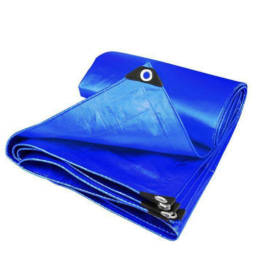 UVResistantPolyethyleneBlueTarpaulinWaterproof190gsmHeavyDutyCoverForIndustrialUse