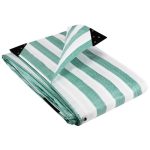 WaterproofGreenStripedTarpaulinDurable170gsmTarpaulinForOutdoorUse