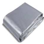 WaterproofHeavyWeightSilverTarpaulin140gsmSilverTarpaulinSheet