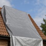 Waterproof Silver/Brown Tarpaulin - UV Resistance 210gsm Polyethylene Tarpaulin - Image 4