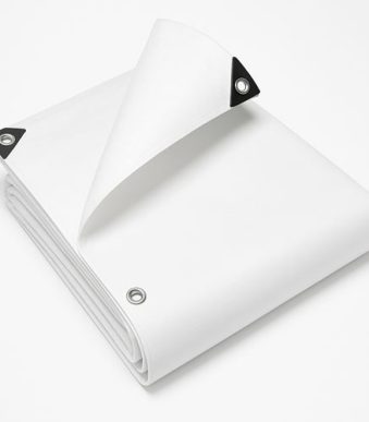 Waterproof Super White Tarpaulin Sheet – Heavy Duty 200gsm Outdoor Protection Tarp