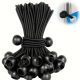 20cmFlexibleBlackBallBungees