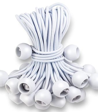 30cmFlexibleWhiteBallBungees