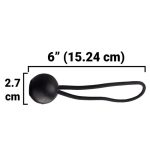 BlackBungeeBalls15cm