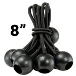 BlackBungeeBalls8inches