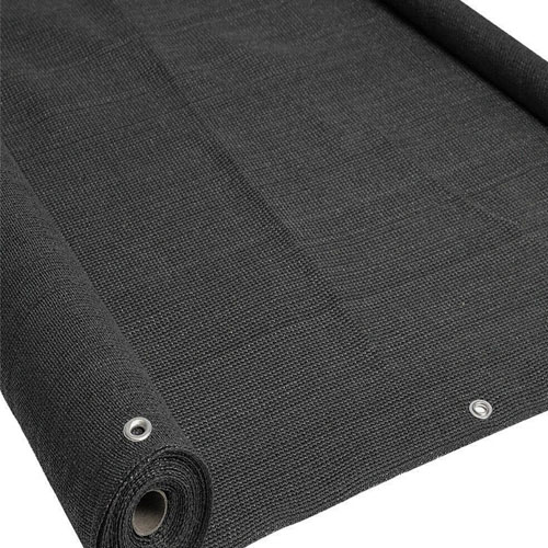 BlackPrivacyScreenHeavyDuty220gsmPrivacyNetting