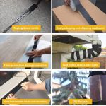 Black Tarpaulin Tape - 50mm x 20m Strong Adhesive Tape For Repairing Tarpaulin - Image 2