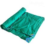 DoublesewnLightGreenCottonCanvasTarpaulin14ozWaterRepellentTarpaulinCover