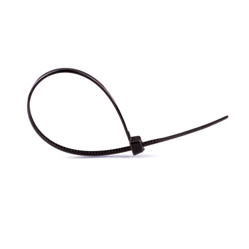 DurableBlackCableTies Packof100