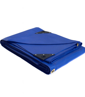 Extra Heavy Duty 560gsm Blue Tarpaulin – Industrial Grade Protective Sheet