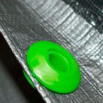 GreenTarpaulinEyeletsPackof10