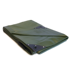 Heavy Duty 560gsm PVC Tarpaulin – Extra Strong Green Waterproof Sheet