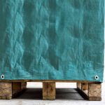 Heavy GreenPalletCovers140gsmPalletCoverforPalletsAndOutdoorFurniture