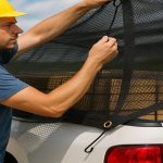 Heavy Duty Cargo Net - Polythene Black Load Securing Net for Trucks & Trailers - Image 2