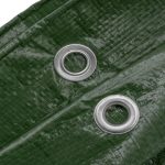 Heavy Duty Green Tarpaulins - 100gsm UV & Shrinkage Resistant Tarpaulin Cover - Image 2