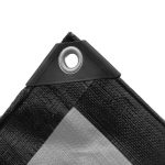 Heavy grade Black Tarpaulins - 250gsm Tough Tarpaulin for Outdoor use - Image 2