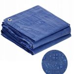 LightweightBlue Tarpaulin80gsmWaterproofTarpaulinSheet
