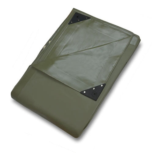 OliveGreenPVCTarpaulins560gsmSuperHeavyDutyWaterproofTarpforIndustrialAndOutdoorUse
