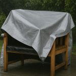 UV Resistant Silver/Black Tarpaulin - 105GSM Durable Waterproof Tarpaulin Cover - Image 2