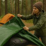 Universal Green Tarpaulin Sheet - 100gsm Multipurpose Groundsheet Tarps - Image 3