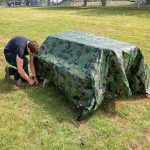 WaterproofCamoTarpaulinCover90gsmUniversal GroundsheetTarpaulinforCampingBoating
